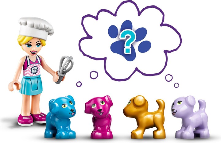 Actual product image LEGO Stephanie's magic cube - baker (41401, LEGO Friends)