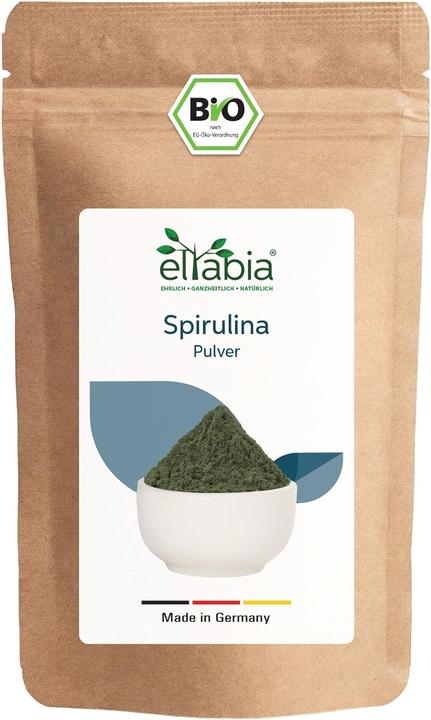 Immagine prodotto Eltabia Spirulina biologica in polvere | Qualità premium di cibo crudo (Polvere)