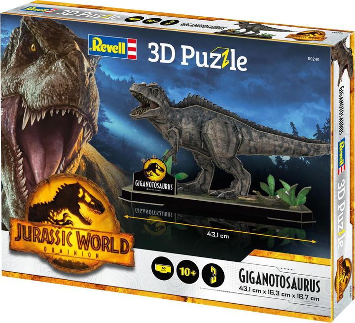 Produktbild Revell 3D-Puzzle Jurassic World- Giganotosaurus