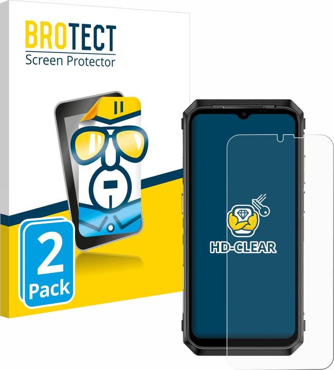 Immagine prodotto BROTECT Pellicola Trasparente (2 Pezzo/i, Ulefone Power Armor 18T)