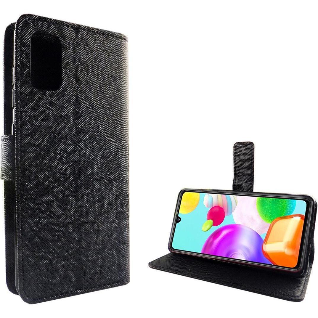 König Design Hülle Handy Schutz für Samsung Galaxy A41 Case Cover Tasche Wallet Etui Bumper (Samsung Galaxy A41), Smartp...
