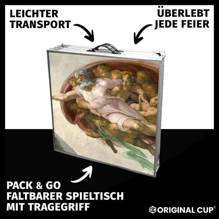 Produktbild Beer Pong Klappbarer Tisch