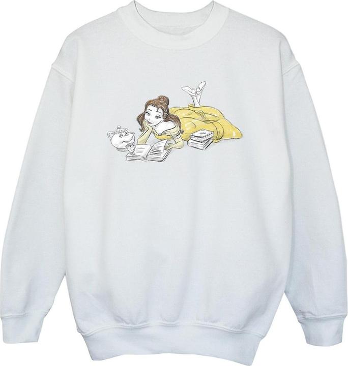 Image du produit Disney - Sweat BEAUTY AND THE BEAST BELLE READING - Fille (104)