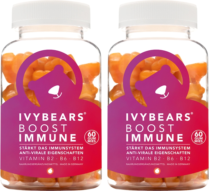 Produktbild IVYBears Boost IMMUNE 2-Pack (2 Stück, Gummies, 300 g)