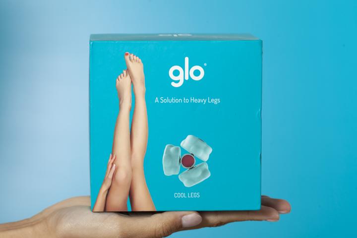 Actual product image Glo COOL legs CRYOMASSAGE
