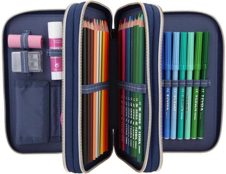 Actual product image Depesche TOPModel Tripple Pencil Case w/LED