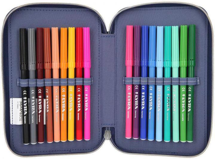 Actual product image Depesche TOPModel Tripple Pencil Case w/LED