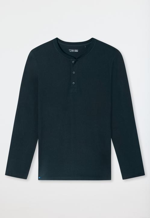 Produktbild Schiesser Langarmshirt Knopfleiste (54)