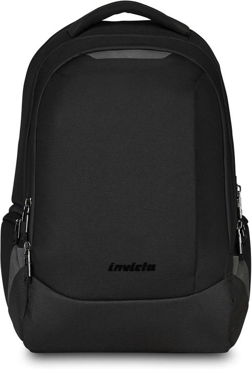 Produktbild Invicta Unisex Rucksack mit Laptopfach, USB-Anschluss und wasserabweisendem Reissverschluss (24 l)