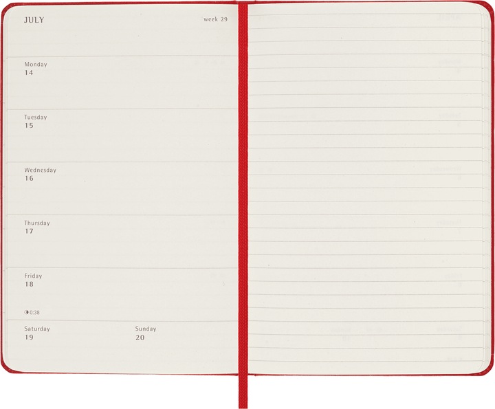 Immagine prodotto Moleskine Taccuino (A6, Tascabile, Inglese)