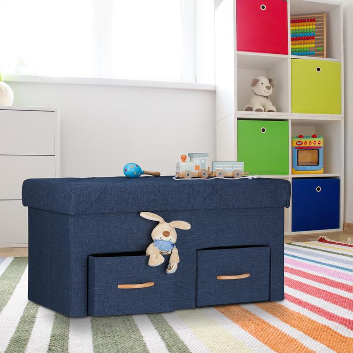 Image du produit Relaxdays Banquette de rangement (80 cm)