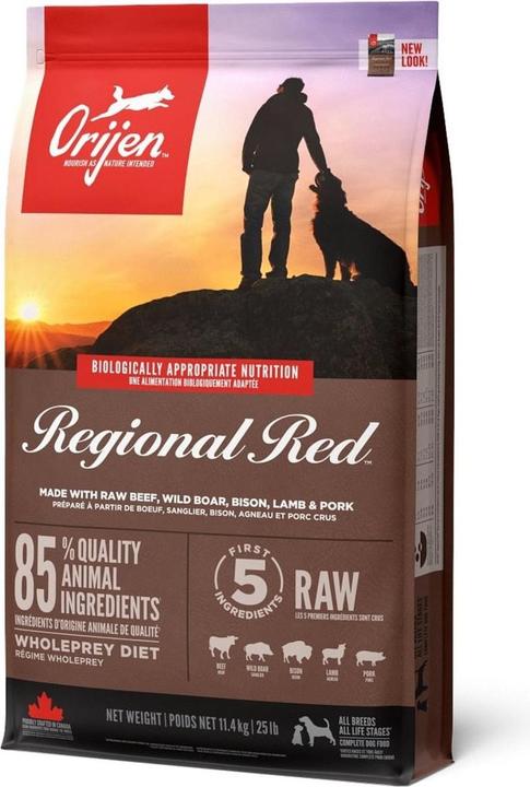 Immagine prodotto Orijen Rosso regionale (Adulto, 1 pz., 11400 g)