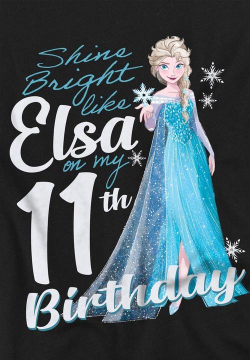 Produktbild Disney Frozen Bright Like Elsa TShirt 11. Geburtstag (152, 158)