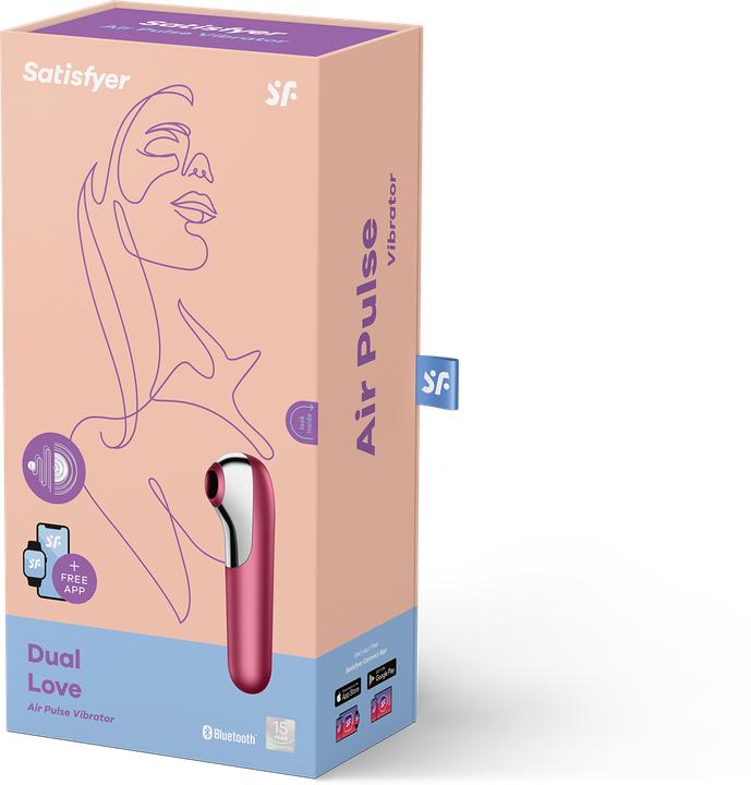 Actual product image Satisfyer Dual Love Air Pulse