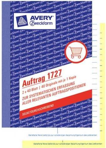 Produktbild Avery Auftrag (40 x)
