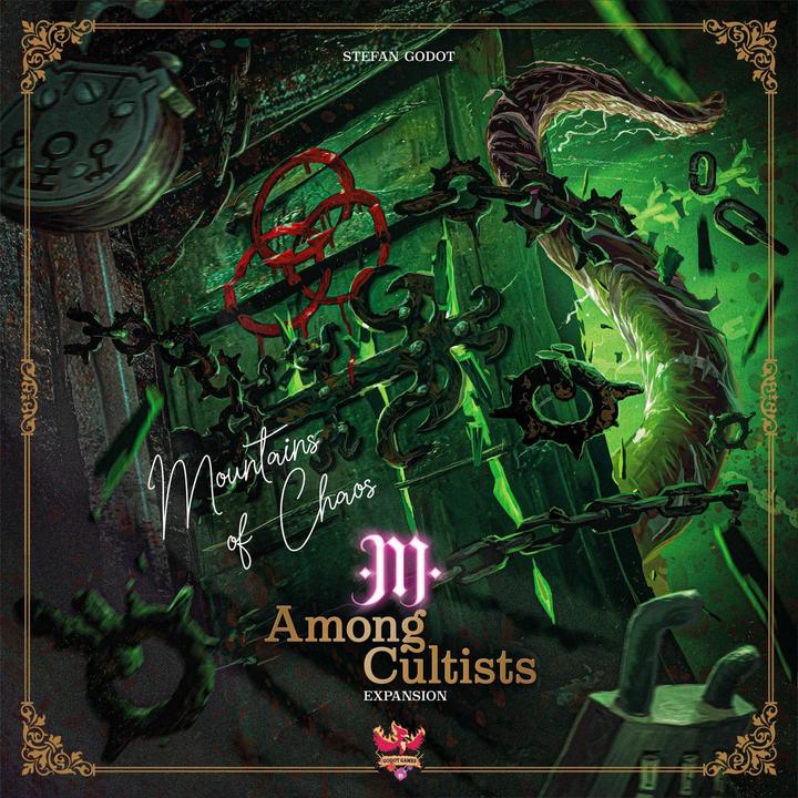 Produktbild Asmodée Among Cultists - Mountains of Chaos, Brettspiel, für 4-8 Spieler, ab 14 Jahren ( (Englisch)
