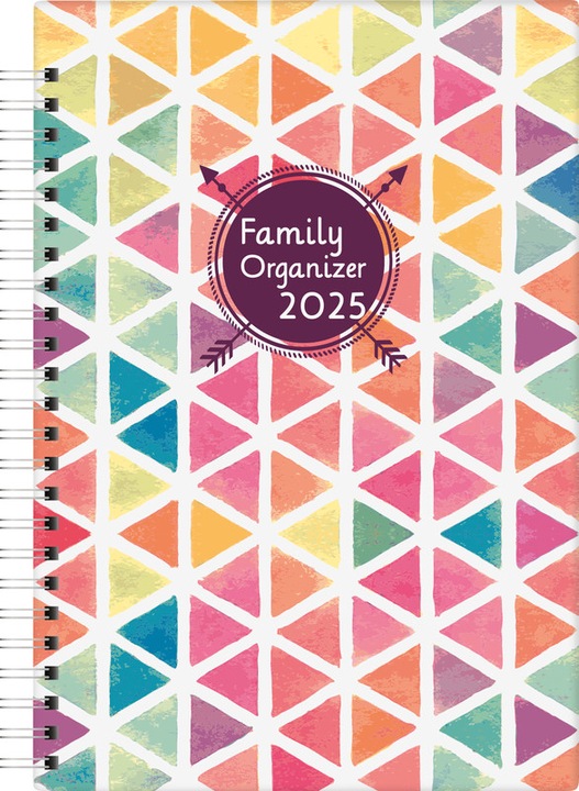 Produktbild Biella Familienagenda (14.5 x 20.5 cm, Deutsch, Englisch, Italienisch, Französisch)