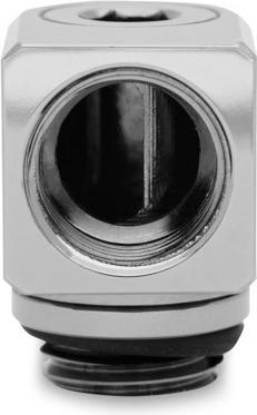 Produktbild EKWB EK-Torque Micro Adapter 90 Grad G1/4 Zoll AG auf G1/4 Zoll IG - drehbar, nickel
