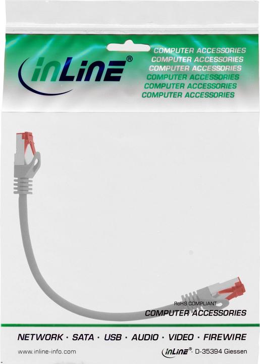 Actual product image InLine Patch cable (S/FTP, CAT6, 0.30 m)