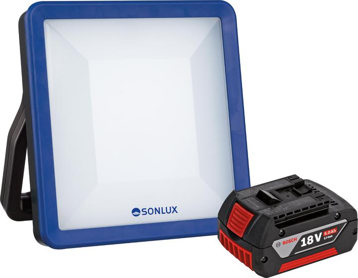 ohne Ladegerät, 1x Bosch Akku GBA 18 V 5.0 Ah