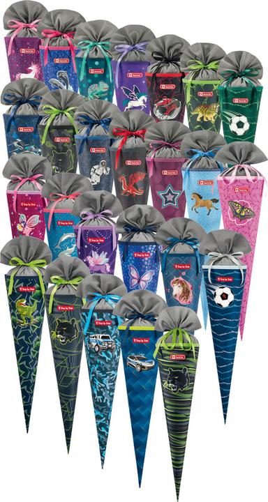 Produktbild Step by Step Schultüte,mit eingenähtem Bändchen (66.50 cm, 1 x)