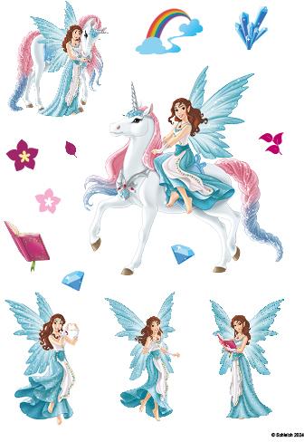 Produktbild Panini BAYALA® Mein zauberhafter Sticker- und Malspass - Block mit