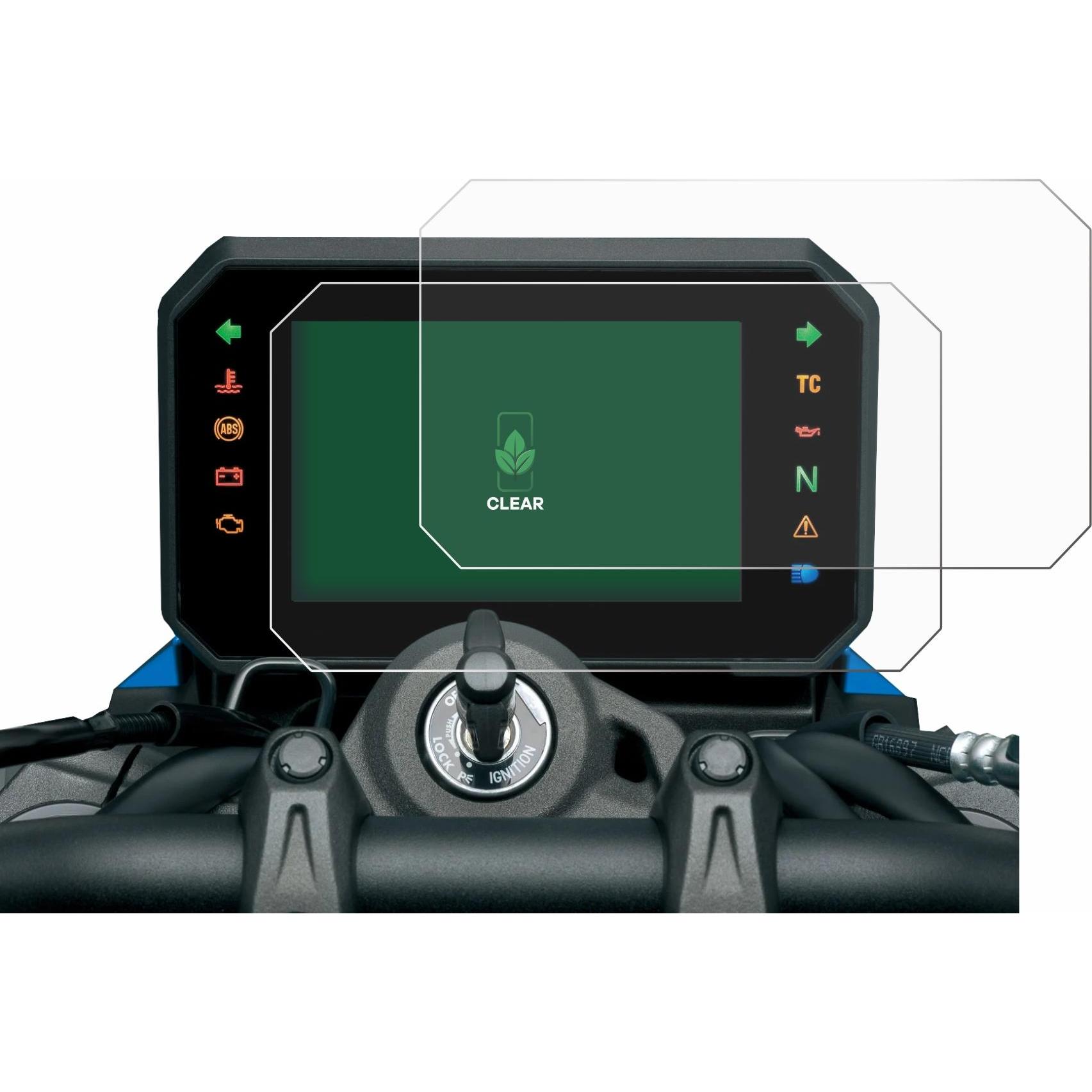 Thumbnail - ScreenLeaf, Fahrzeug Navigation Zubehör, Schutzfolie nachhaltiger Displayschutz Displayschutzfolie Folie Klar Transparen...