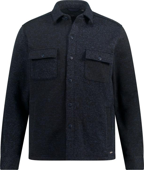 Image du produit JP1880 Chemise / surchemise Outdoor en maille polaire manches longues et col Kent - coupe Modern Fit (3XL)