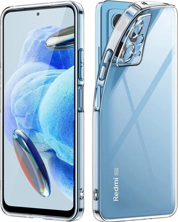 Actual product image Screenguard Flexible TPU Clear Case (Xiaomi Redmi Note 12 Pro 5G)