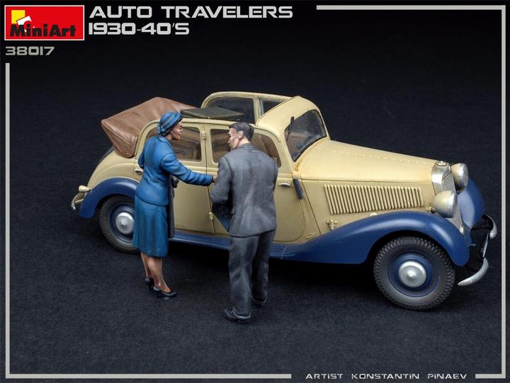Actual product image Mini art Auto Travelers 1930-40s