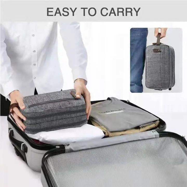 Produktbild Only-Bags.Store Faltbare Reise grosse Kapazität Toilettenartikel Lagerung Tasche Tuch wasserdicht Make-up Tasche