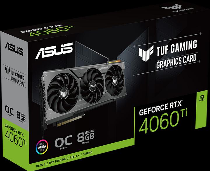 Produktbild ASUS TUF Gaming GeForce RTX4060 Ti 8GB OC Edition (8 GB)