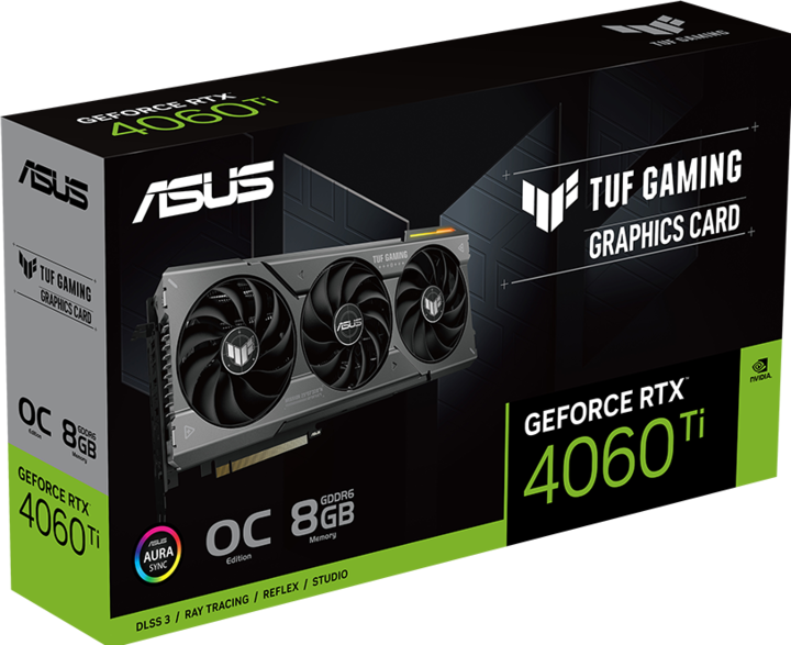Actual product image ASUS TUF Gaming GeForce RTX4060 Ti 8GB OC Edition (8 GB)