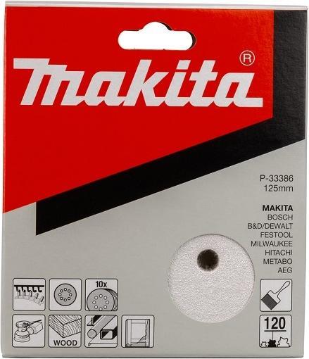 Immagine prodotto Makita Dischi abrasivi Ø 125 mm (Grana 120)