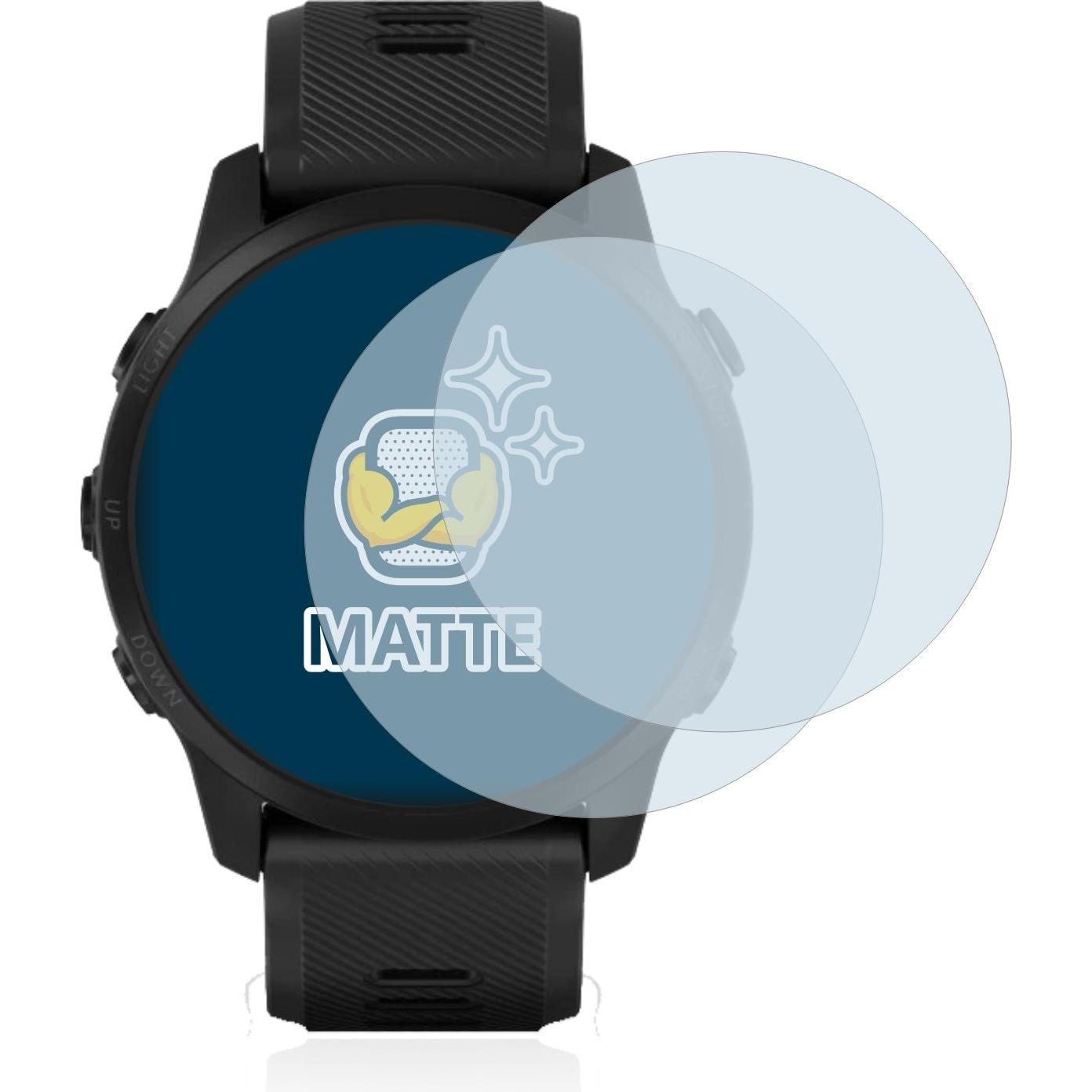 Thumbnail - BROTECT Entspiegelungs-Schutzfolie Displayschutz Matt, Smartwatch Schutzfolie, Grau