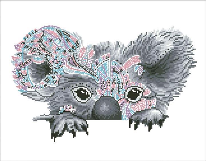 Image du produit Diamond Dotz Diamond Painting Koala multicolore