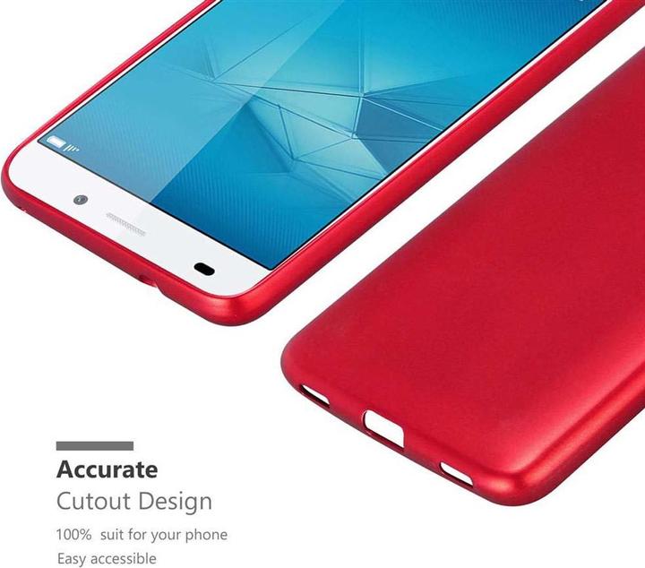 Actual product image Cadorabo TPU Matt Metallic Cover (Fee 5C)