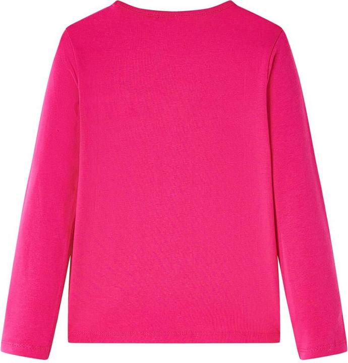Immagine prodotto VidaXL Camicia a maniche lunghe per bambini rosa acceso 116,Materiale: 95% cotone (116)
