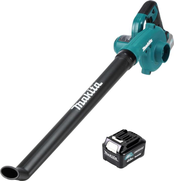 Actual product image Makita UB 101 DM1 Battery blower 12 V max. + 1x battery 4.0 Ah - without charger (Rechargeable battery operated, Workshop blower)
