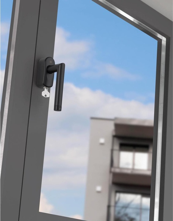 Actual product image Z-Wave HOPE11902814 - HOPPE eHandle Lockable ConnectSense Amsterdam 43mm