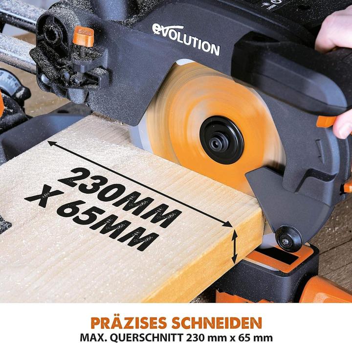 Immagine prodotto Evolution R210SMS PLUS 1500 W 210 mm Mitre Saw