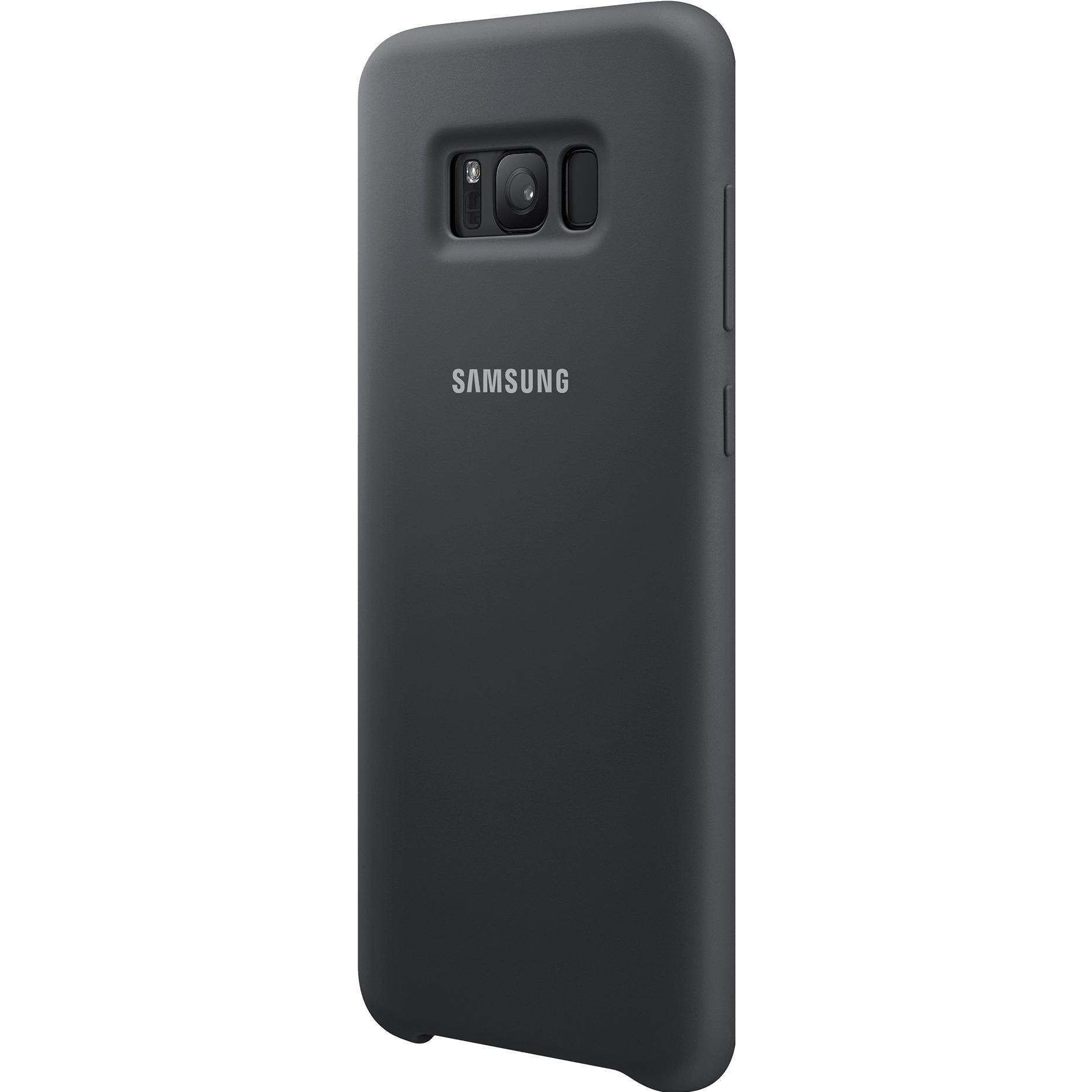 Thumbnail - Samsung Silicone Cover (Samsung Galaxy S8+), Smartphone Hülle, Grau