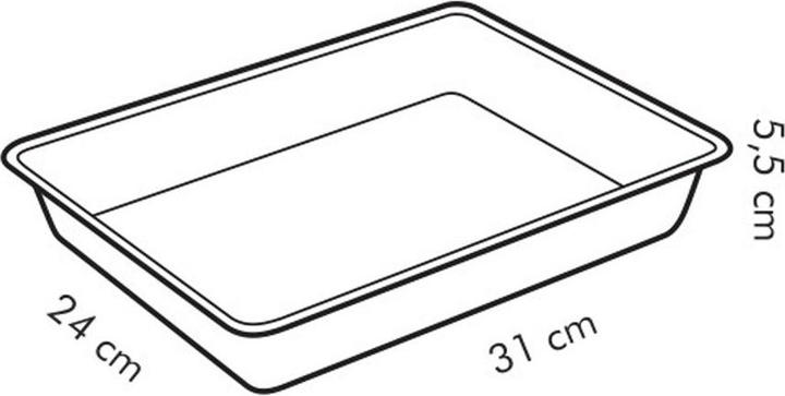 Immagine prodotto Tescoma Teglia da forno profonda DELICIA 31 x 24 cm