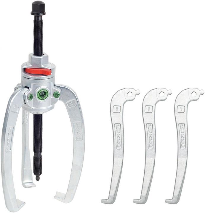 Actual product image Magni KUKKO K-486-1-22 3-arm combination puller set with locking mechanism