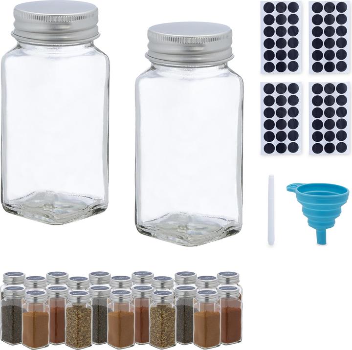 Image du produit Relaxdays Pots à épices (0.12 l)