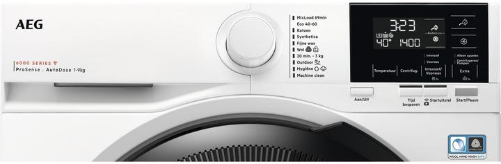 Produktbild AEG LR639AD44 6000 serie ProSense - Wasmachine Wasmachines Autodose WiFi Energielabel A (9 kg, Links)
