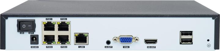 Produktbild PNI House IPMAX POE 3LR Videoüberwachungspaket, NVR mit 4 POE-Ports und 10 im Netzwerk, ONVIF und 4