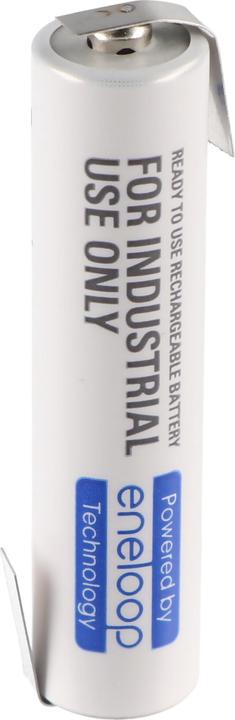 Immagine prodotto Panasonic Batteria Eneloop Micro AAA HR-4UTG 800mAh con etichette a saldare (1 pz., AAA / LR03 / Micro / R03 / AM4 / MN2400 / KR03, 800 mAh)