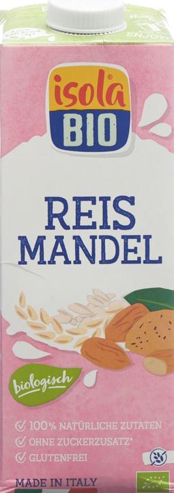 Actual product image Isola Bio Mandel Reis Drink (1 x 100 cl)