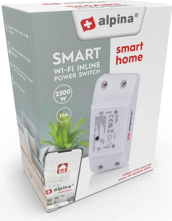 Actual product image alpina Smart in-line switch 230V 10A